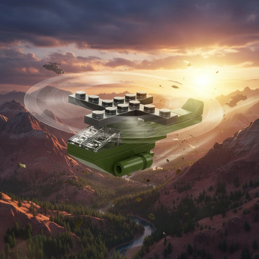 Helicopter Building Block (1Pc)