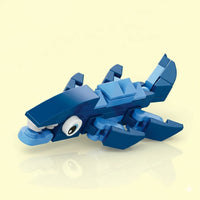 Mosasaurus Building Block (1Pc) in the light background.