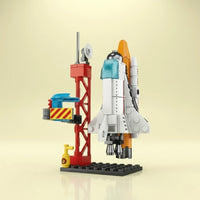 Spacecraft Building Block (1Pc) on the light background.