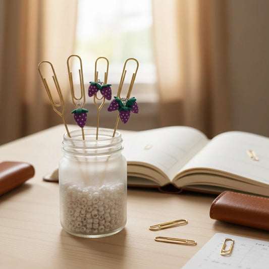 Miniature Polymer Clay Grapes (10pcs)