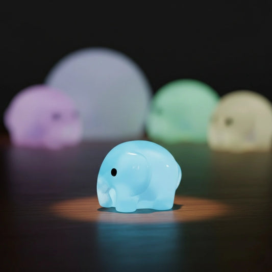 Miniature Glow Elephant Assorted (1pc)