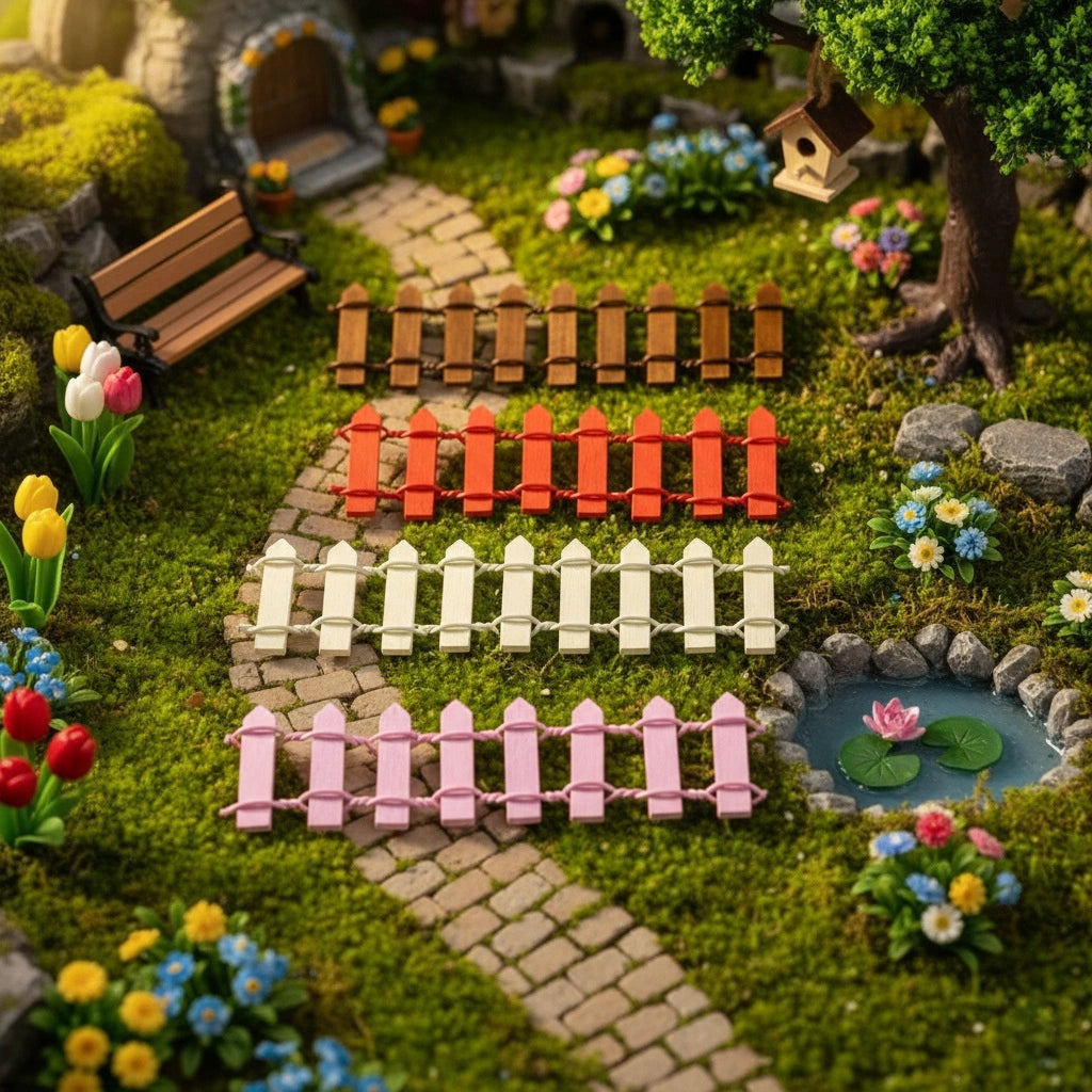 Miniature Fence Assorted (1pc) arranged in collection.