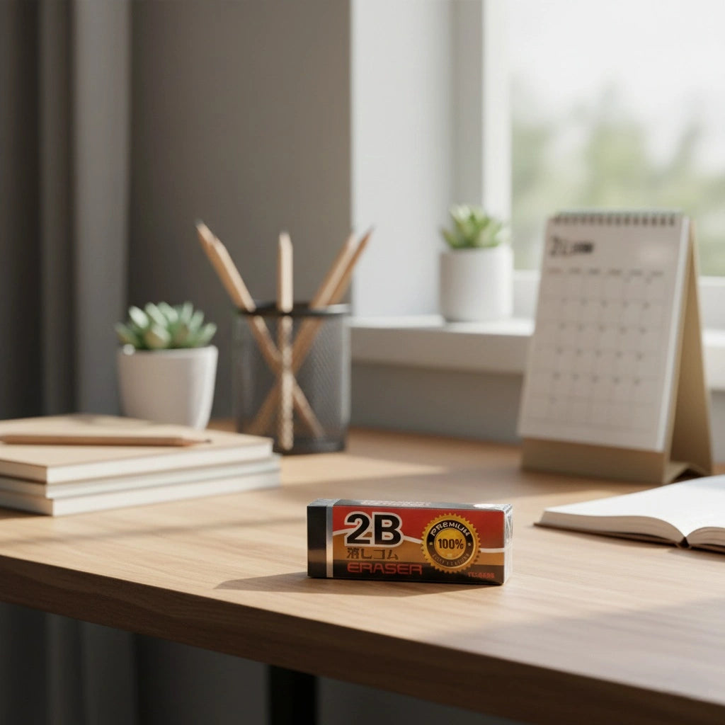 2B Red Eraser (1pc)