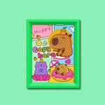 Cute Capybara Couple Diamond Painting Kit (1Pc)