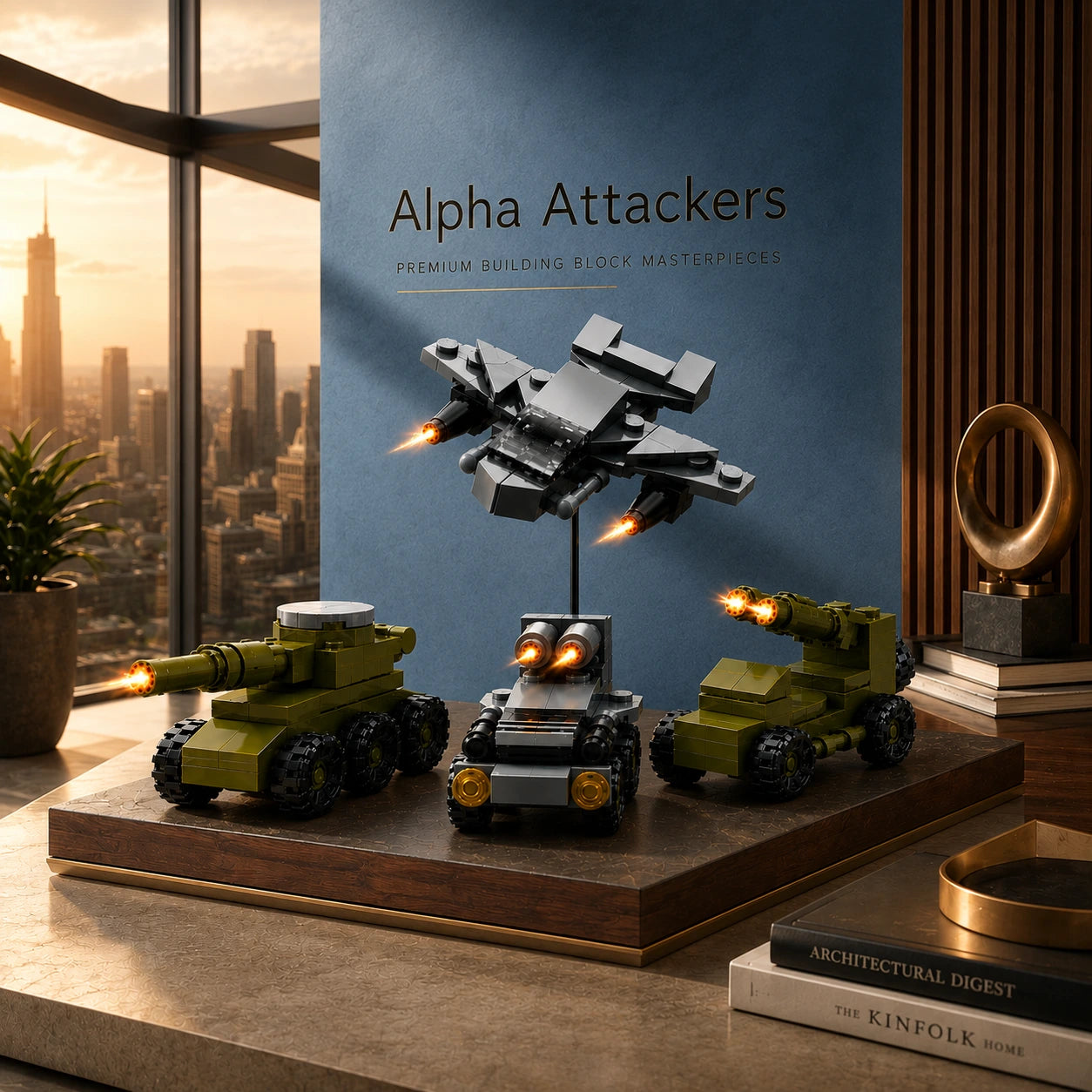 Alpha Attackers (4 in 1 Set)
