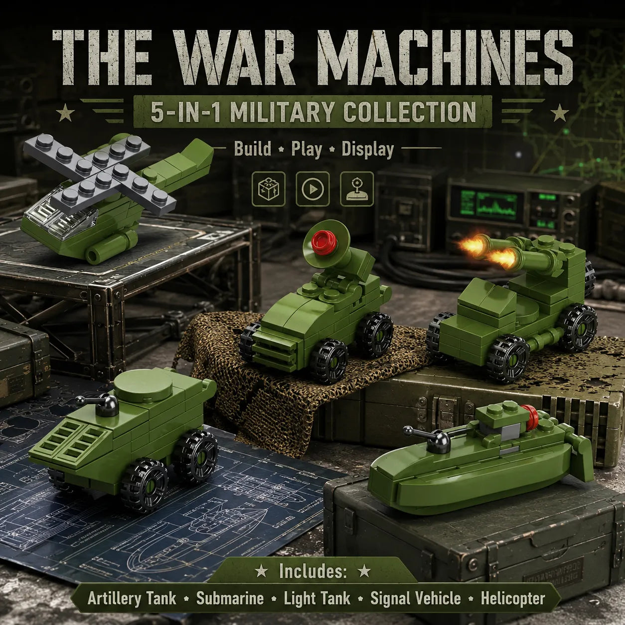 The War Machines (5 in 1 Set)