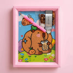 Boba Tea Bear Diamond Painting Kit (1Pc)