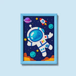 Space Explorer Astronaut Diamond Painting Kit (1Pc)