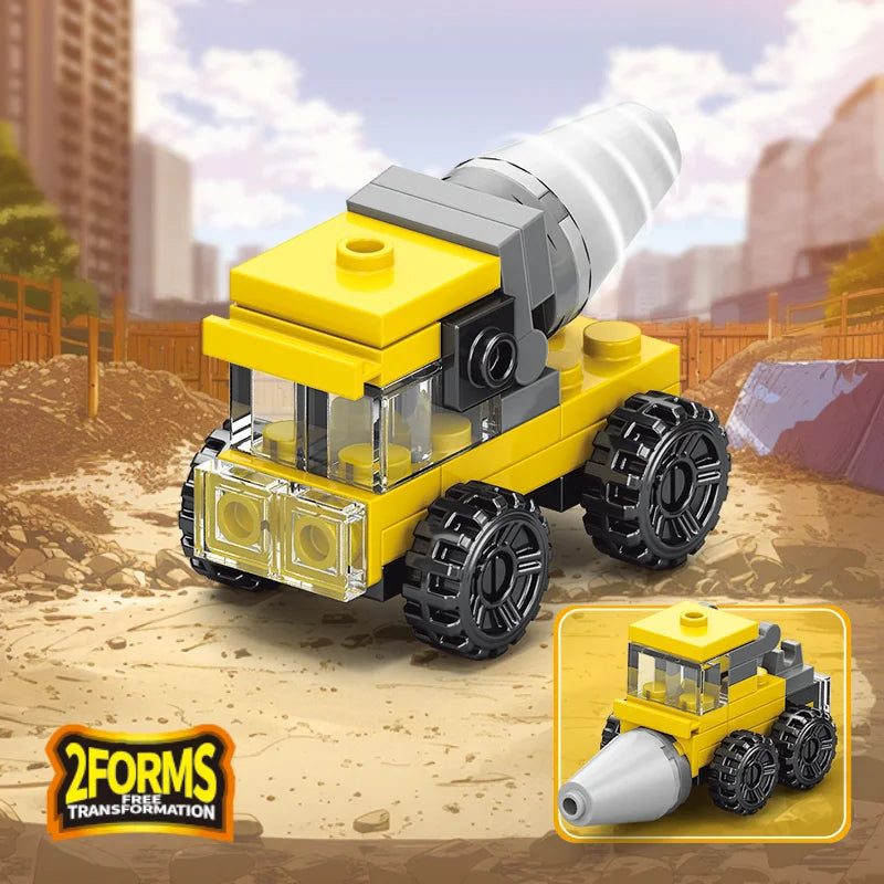 Concrete Mixer Building block (1Pc)