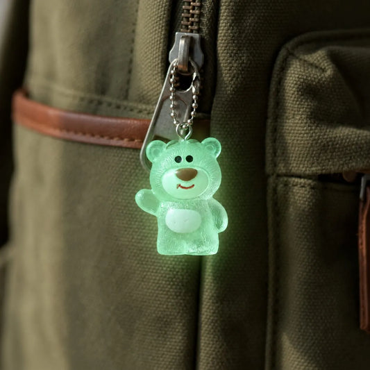 Miniature Glow Pink Bear Assorted (1pc)