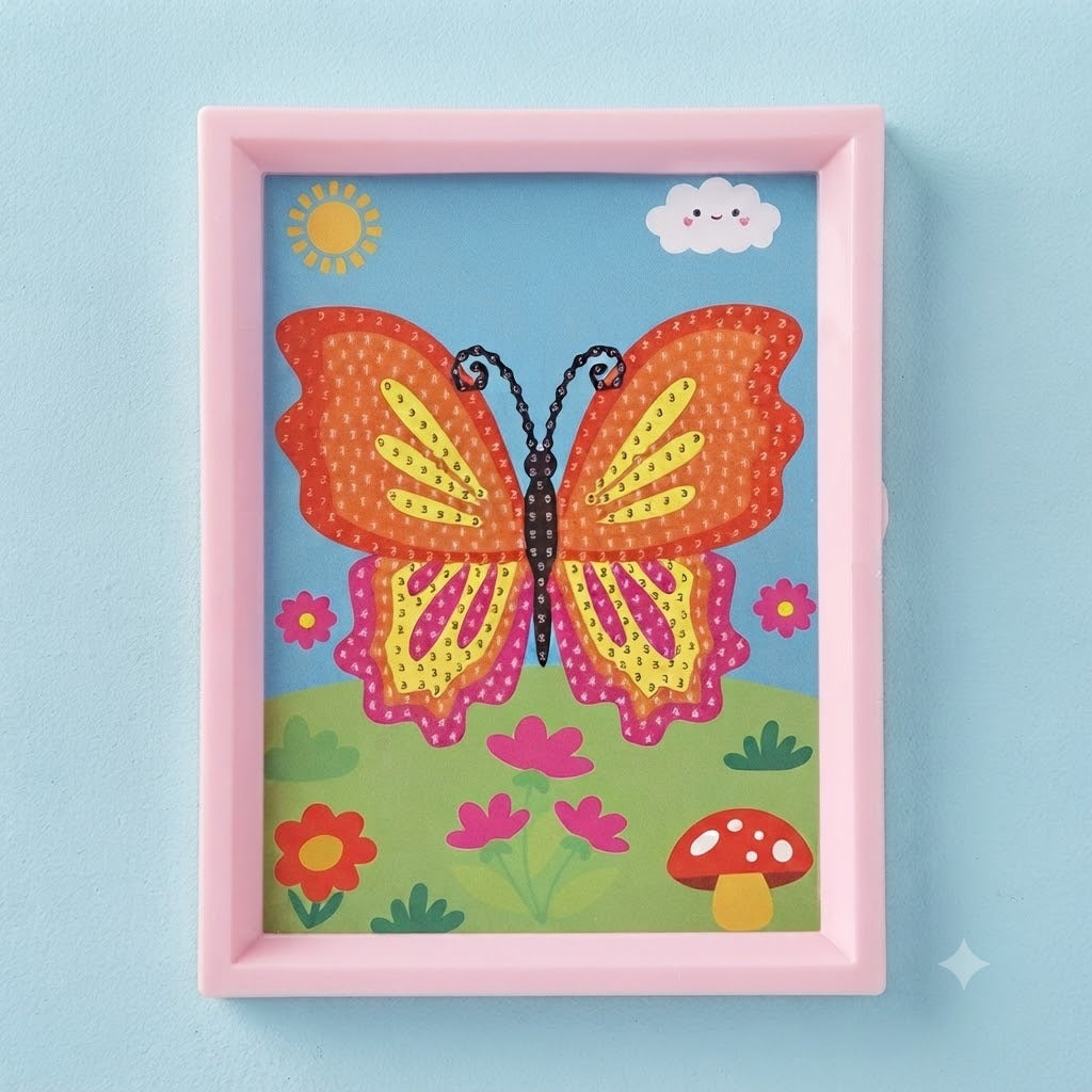 Butterfly Bloom Diamond Painting Kit (1Pc)