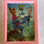 Cartoon Animal Crew Diamond Painting Kit (1Pc)