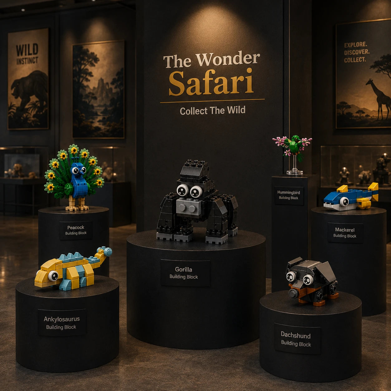 The Wonder Safari (6 in 1 set)