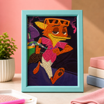 Funky Fox Diamond Painting Kit (1Pc)