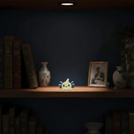 Miniature Glow Axolotl Fish Assorted (1pc)