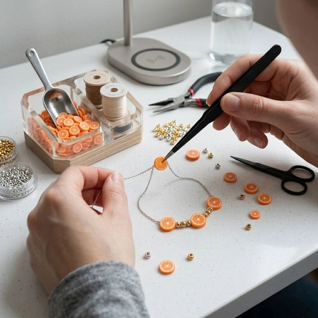 Miniature Resin Orange Slice Assorted (10pcs)