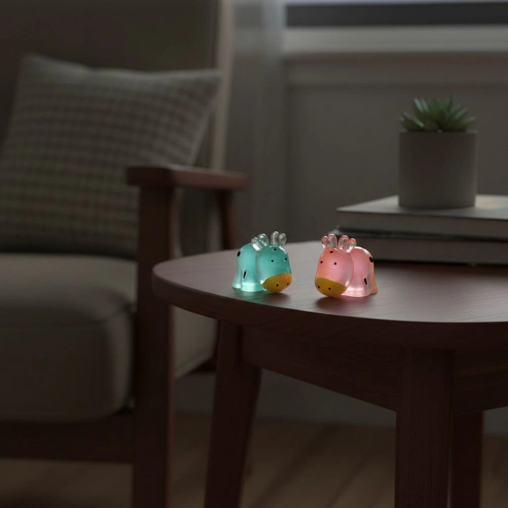 Miniature Glow Cow Assorted (1pc)