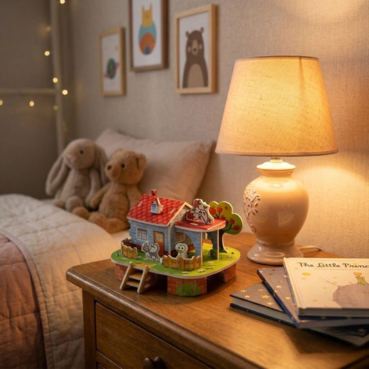 Pet Meadow House 3D Puzzle (1Pc)