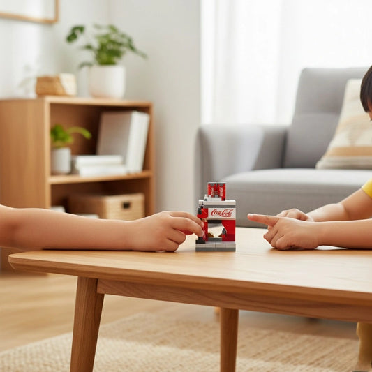 Classic Cola Street Kiosk Building Block (1Pc)