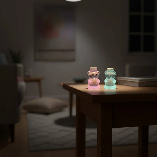 Miniature Glow Honey Bear Assorted (1pc)