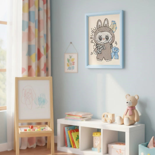 Labubu Cozy Diamond Art Painting Kit (1Pc)