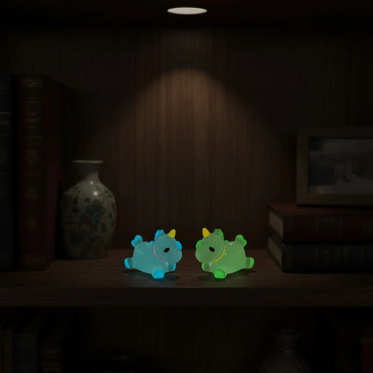 Miniature Glow Unicorn Horse (1pc)