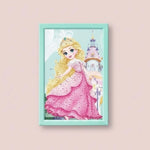 Princess Castle Gown Diamond Painting Kit (1Pc)