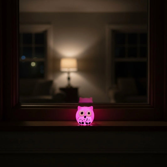 Miniature Glow Owl Assorted (1pc)