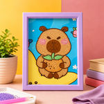 Little Foodie Bear Diamond Painting Kit (1Pc)