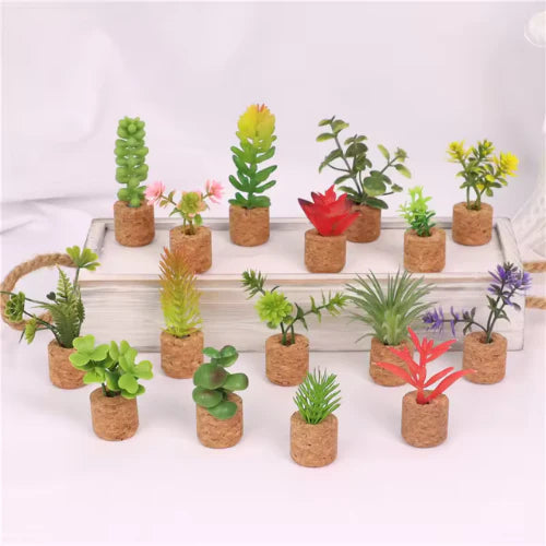 Artificial Plant Car Air Vent Clip