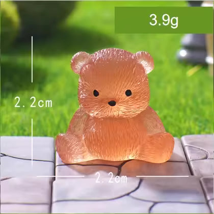 Miniature Glow Candy Bear (1Pc)
