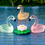 Miniature Glow Swan (1Pc)
