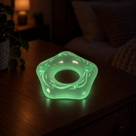 Miniature Glow Floating Swimming Ring Assorted (1pc)