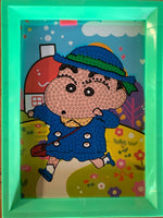 School Boy Shinchan Diamond Painting Kit (1Pc)