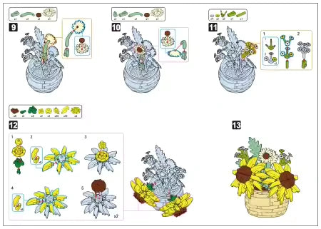Sunshine Flowering Building Block (1Pc)