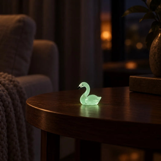 Miniature Glow Swan Assorted (1pc)
