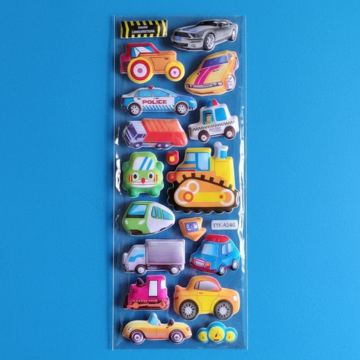 Vehicles Sticker Set (1Pc)