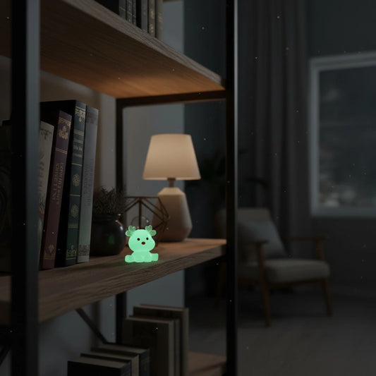 Miniature Glow Christmas Reindeer Assorted (1pc)