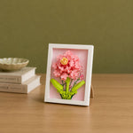 Blossoming Pink Flower Frame Building Block (1Pc)