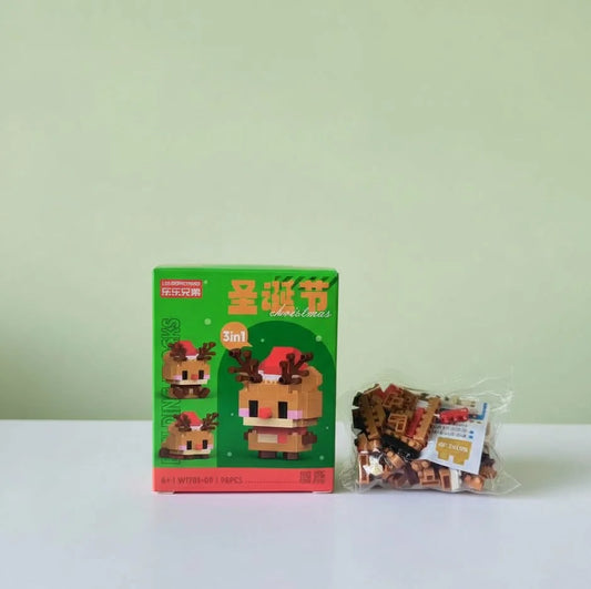 Christmas Elk Building Block (1Pc)