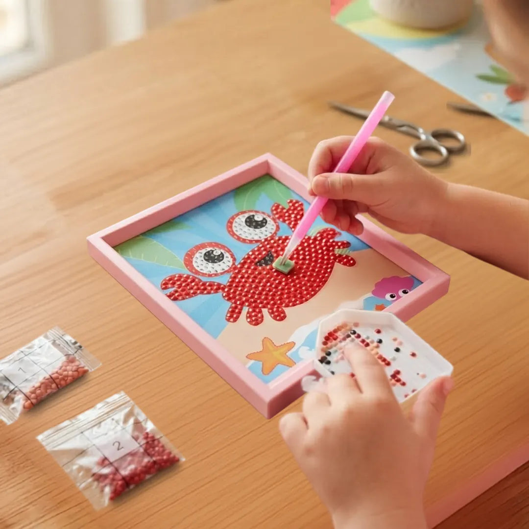 Beach Crab Diamond Painting Kit (1Pc)