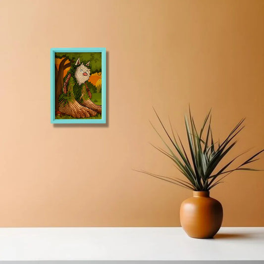 Mystic Jungle Cat Diamond Painting Kit (1Pc)