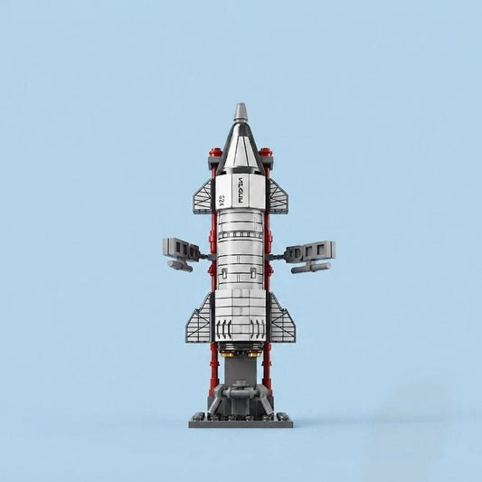 Star Mission Rocket Building Block (1Pc)
