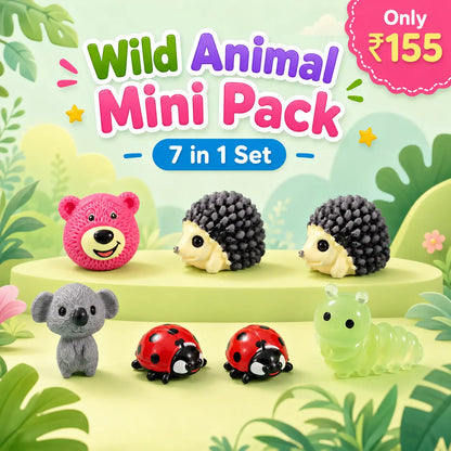 Wild Animal Mini Pack (7 in 1 sets)