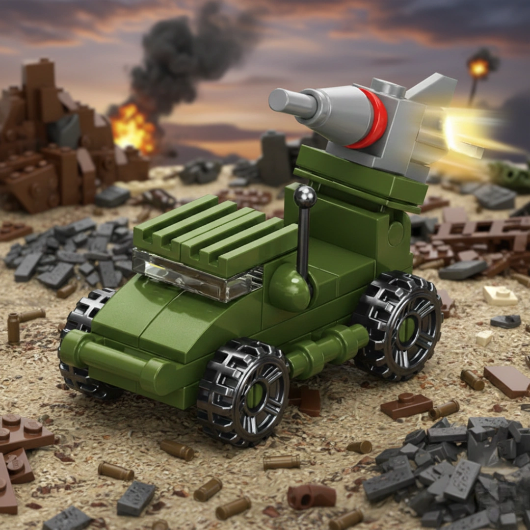 Missile Vehicle Building Block (1Pc)