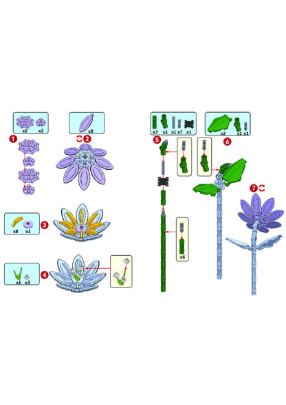 Lotus Flower Building Block (1Pc)