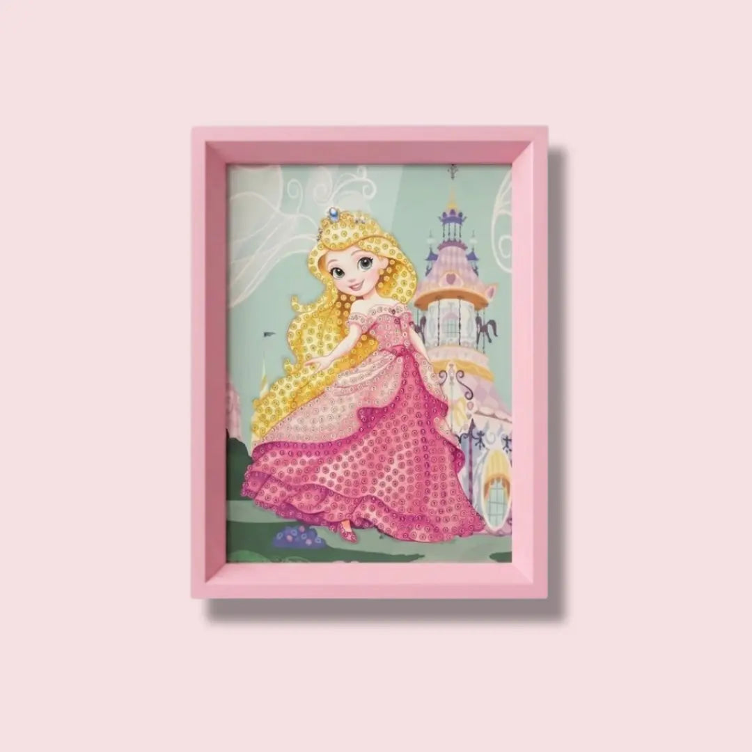 Princess Castle Gown Diamond Painting Kit (1Pc)