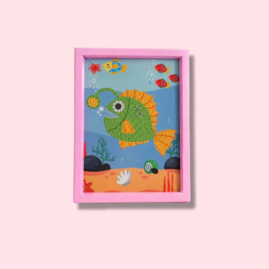 Cute Puffer Fish Diamond Painting Kit (1Pc)