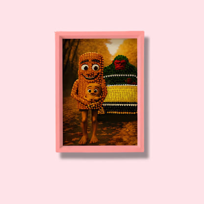 Forest Road Monster Ride Diamond Painting Kit (1Pc)