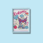 Kuromi Cute Doodle Diamond Painting Kit (1pc)